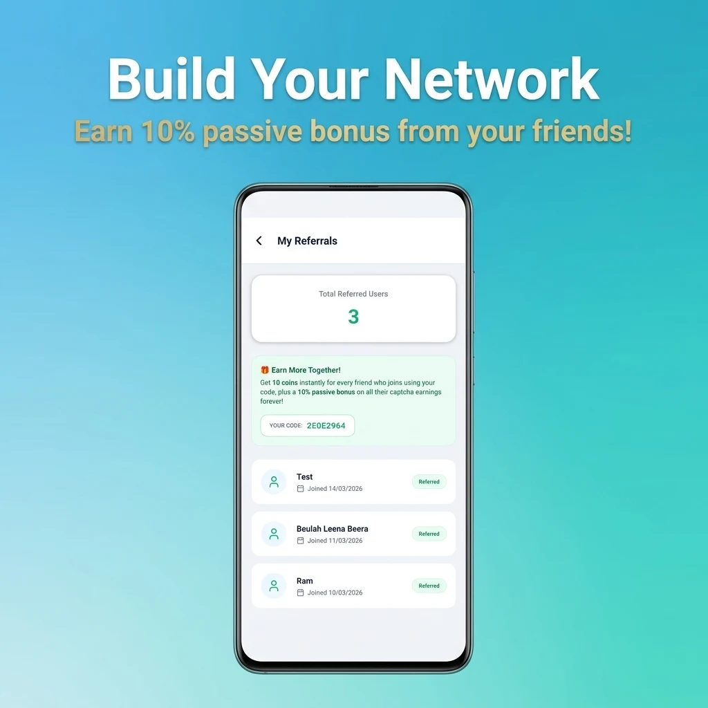 Captcha House -Earn Money screenshot